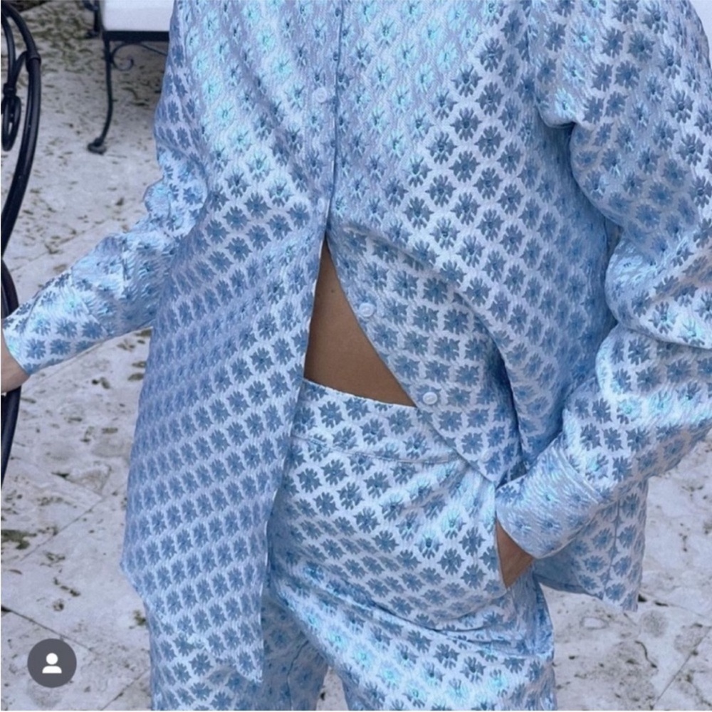 Hill House Metallic top